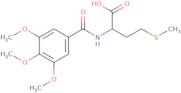 4-(Methylsulfanyl)-2-[(3,4,5-trimethoxyphenyl)formamido]butanoic acid