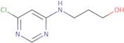 3-[(6-Chloro-4-pyrimidinyl)amino]-1-propanol