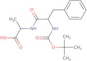 t-Butyloxycarbonylphenylalanylalanine