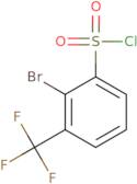 2-Bromo-3-(trifluoromethyl)benzene-1-sulfonyl chloride