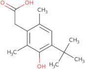 2-(4-tert-Butyl-3-hydroxy-2,6-dimethylphenyl)acetic acid