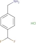 1-[4-(difluoromethyl)phenyl]methanamine hydrochloride