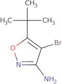 4-bromo-5-tert-butyl-2,3-dihydro-1,2-oxazol-3-imine