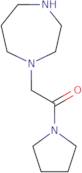 2-(1,4-Diazepan-1-yl)-1-(pyrrolidin-1-yl)ethan-1-one