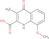 8-Methoxy-3-methyl-4-oxo-1,4-dihydroquinoline-2-carboxylic acid