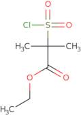 Ethyl 2-(chlorosulfonyl)-2-methylpropanoate