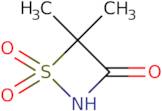 4,4-Dimethyl-1,2-thiazetidine-1,1,3-trione