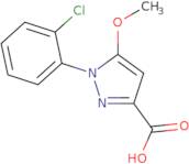 1-(2-Chloro-phenyl)-5-methoxy-1H-pyrazole-3-carboxylic acid