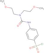 4-[3,3-Bis-(2-methoxy-ethyl)-ureido]benzenesulfonyl chloride