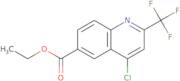 Ethyl 4-chloro-2-(trifluoromethyl)quinoline-6-carboxylate