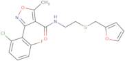 3-(2-Chloro-6-fluorophenyl)-N-{2-[(fur-2-ylmethyl)thio]ethyl}-5-methylisoxazole-4-carboxamide