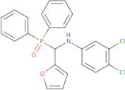 3,4-Dichloro-N-[(diphenylphosphoryl)(fur-2-yl)methyl]aniline