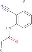 N1-(2-Cyano-3-fluorophenyl)-2-chloroacetamide