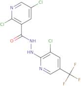 2,5-Dichloro-N'-[3-chloro-5-(trifluoromethyl)pyridin-2-yl]pyridine-3-carbohydrazide