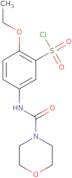 2-Ethoxy-5-[(morpholine-4-carbonyl)-amino]-benzenesulfonyl chloride
