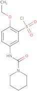 2-Ethoxy-5-[(piperidine-1-carbonyl)-amino]-benzenesulfonyl chloride