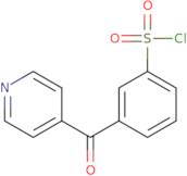 3-(Pyridine-4-carbonyl)benzenesulfonyl chloride