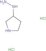 1-(Pyrrolidin-3-yl)hydrazine dihydrochloride