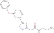 N-(2-Aminoethyl)-2-[5-(3-phenoxyphenyl)-2H-tetrazol-2-yl]acetamide