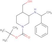 1-boc-3-(1-phenylethylamino)-4-piperidinemethanol