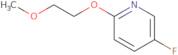 5-Fluoro-2-(2-methoxyethoxy)pyridine
