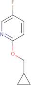 2-(Cyclopropylmethoxy)-5-fluoropyridine