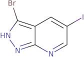 3-Bromo-5-iodo-1H-pyrazolo[3,4-b]pyridine