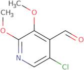 5-Chloro-2,3-dimethoxyisonicotinaldehyde