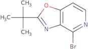 4-Bromo-2-(tert-butyl)oxazolo[4,5-c]pyridine