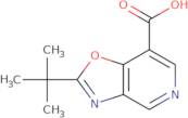 2-(tert-Butyl)oxazolo[4,5-c]pyridine-7-carboxylic acid