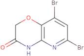 6,8-Dibromo-2H-pyrido[3,2-b][1,4]oxazin-3(4H)-one