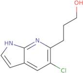 3-(5-Chloro-1H-pyrrolo[2,3-b]pyridin-6-yl)propan-1-ol