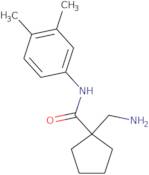 1-(Aminomethyl)-N-(3,4-dimethylphenyl)cyclopentane-1-carboxamide