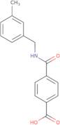 4-{[(3-Methylphenyl)methyl]carbamoyl}benzoic acid