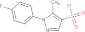 1-(4-Fluorophenyl)-5-methyl-1H-pyrazole-4-sulfonyl chloride