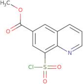 Methyl 8-(chlorosulfonyl)quinoline-6-carboxylate