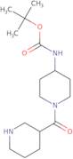 tert-Butyl N-{1-[(piperidin-3-yl)carbonyl]piperidin-4-yl}carbamate