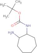 rac-tert-Butyl N-[(1R,2R)-2-aminocycloheptyl]carbamate