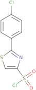 2-(4-Chlorophenyl)-1,3-thiazole-4-sulfonyl chloride