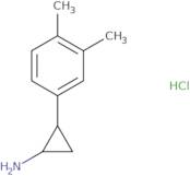 2-(3,4-Dimethylphenyl)cyclopropan-1-amine hydrochloride