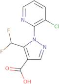 1-(3-Chloropyridin-2-yl)-5-(difluoromethyl)-1H-pyrazole-4-carboxylic acid