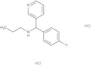 [(4-Fluorophenyl)(pyridin-3-yl)methyl](propyl)amine dihydrochloride