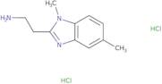 2-(1,5-Dimethyl-1H-1,3-benzodiazol-2-yl)ethan-1-amine dihydrochloride