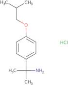 2-[4-(2-Methylpropoxy)phenyl]propan-2-amine hydrochloride