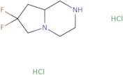 (8aS)-7,7-Difluoro-octahydropyrrolo[1,2-a]piperazine dihydrochloride