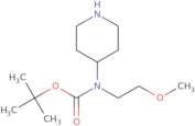 tert-Butyl N-(2-methoxyethyl)-N-(piperidin-4-yl)carbamate