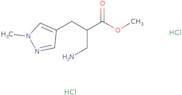 Methyl 3-amino-2-[(1-methyl-1H-pyrazol-4-yl)methyl]propanoate dihydrochloride