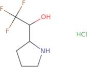 2,2,2-Trifluoro-1-(pyrrolidin-2-yl)ethan-1-ol hydrochloride