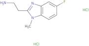 2-(5-Fluoro-1-methyl-1H-1,3-benzodiazol-2-yl)ethan-1-amine dihydrochloride