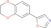 5-(2,3-Dihydro-1,4-benzodioxin-6-yl)-1,3-oxazole